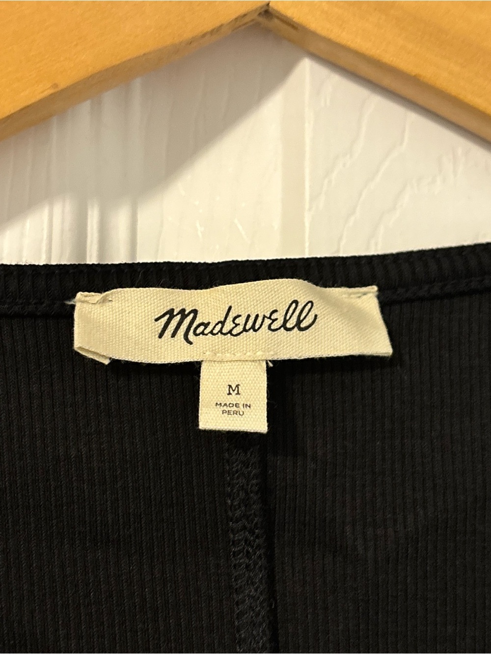Madewell Ribbed V Neck Vest NEVER WORN - Picture 4 of 7